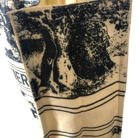 NWT Christian Dior Wardujuy Large Canvas Printed Tote Bag 100% Authentic - Picture 5 of 8